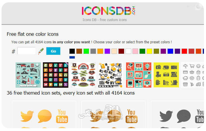 Iconsdb یک سایت دانلود آیکون رایگان