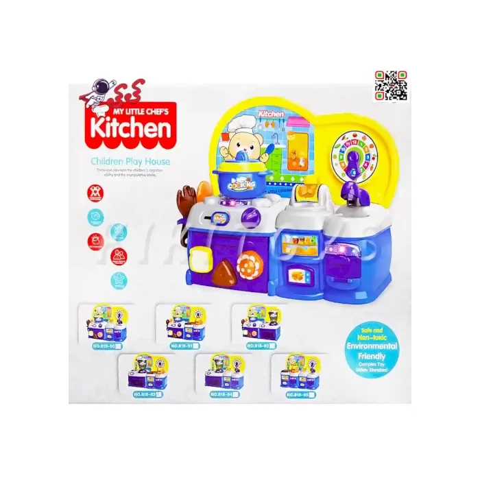آشپزخانه اسباب بازی موزیکال کودک خردسال Kitchen Toy 81893