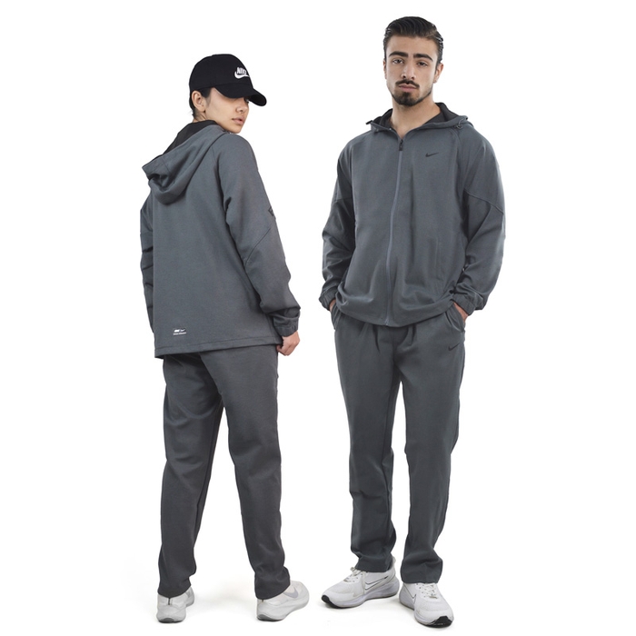ست سویشرت و شلوار اسپرت نایک مدل Dri Fit-2987 طوسی تیره