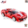 لگو تکنیک ماشین فراری مدل Ferrari 488 برند CaDA کد C51072W – سوپر اسپرت کنترلی با ریموت و اپلیکیشن موبایل