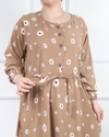  پیراهن نخ بابونه سه طبقه(حراجی) 6098
