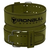 کمربند بدنسازی و پاورلیفتینگ آیرون بول مدل Strength-2022 سگکی سبز