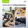 چند راهی و هاب شارژر 6 پورت باوین Bavin PC2026y طول 1.5 متر توان 65 وات