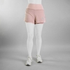 شلوارک کشاله دار ورزشی زنانه ریباک مدل چاکدار HMT-021 صورتی