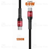 کابل Type C به Type C بیوا Biva C-16CC طول 1.2 متر توان 60 وات