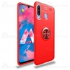 قاب ژله ای طرح چرم انگشتی سامسونگ Samsung Galaxy M30 Becation A.F Magnetic Ring