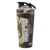 شیکر استیل ورزشی یک تیکه گوریلا مدل Army-402P350  ظرفیت ۰.۷۴ لیتر