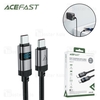 کابل Type-C به Type-C ایس فست ACEFAST C15-03 طول 1.2 متر توان 60 وات