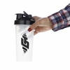 شیکر بدنسازی یک تیکه G Shake مدل Hirbod ظرفیت ۰.۷ لیتر