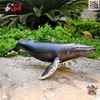 فیگور حیوانات ماکت نهنگ و وال اسباب بازی نرم و گوشتی بزرگ Whale figure X082