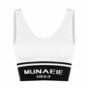 نیم تنه ورزشی زنانه مونایی مدل Lady-1963 سفید