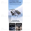 شارژر فندکی بیسوس Baseus BackseatPal L1 C00081100121 دارای 6 پورت و توان 110 وات