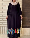 ساحلی نخی طرح بازار 7158
