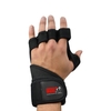دستکش و محافظ کف دست چپ بدنسازی گوریلا مدل ۴۰۴B0231 مشکی بسته یک عددی