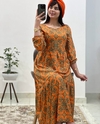 پیراهن فلور خشت 6108