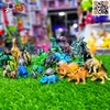 فیگور دایناسور پارک ژوراسیک پک بسته بندی و باغ وحش 37 عددی DINOSAUR WORLD 281