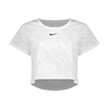 کراپ ورزشی زنانه نایک مدل PY-JDI 1G130 سفید