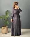 ساحلی خسته کش آستین بلند تک رنگ نخی 144