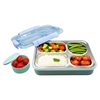 ظرف غذا استنلس مدل ۴Box-Smile ظرفیت ۰.۹ میلی لیتر
