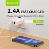 شارژر دیواری باوین Bavin PC815Y شدت جریان 2.4 آمپر