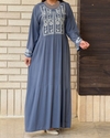  پیراهن الهه سه طبقه نخی محرمی 6938