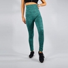 لگ سیملس ورزشی زنانه مدل پشت چین دار LDS-1J575 سبز