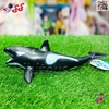 فیگور نهنگ قاتل اورکا حیوانات دریایی اسباب بازی سیلیکونی نرم Orca Whale