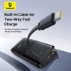 پاوربانک 10000 بیسوس Baseus Bipow 2 P10077101113 توان 20 وات همراه با کابل Type C متصل