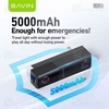 پاوربانک 5000 و شارژر دیواری باوین Bavin PC1053 توان 22.5 وات