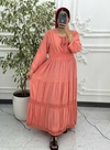 پیراهن سلن بلند 6001