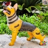 فیگور حیوانات ماکت سگ ژرمن شپرد اسباب بازی نرم و گوشتی بزرگ German Shepherd dog figure﻿﻿ 759