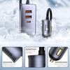 شارژر فندکی بیسوس Baseus Share Together CCBX-120U3 CCBT-B0G Car Charger دارای 4 پورت و توان 120 وات