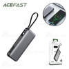 پاوربانک 20000 ایس فست ACEFAST M22 PD130W GaN Fast Charger توان 130 وات همراه با کابل متصل