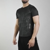 تیشرت ورزشی مردانه رانینگ مدل LS-R253 چریکی مشکی