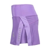 شلوارک کشاله دار ورزشی زنانه ریباک مدل چاکدار HMT-021 بنفش