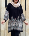  تونیک پلاس سایز بته جقه طرح اندونزی 1165
