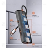 هاب 6 پورت تایپ سی الدینیو LDNIO 6in1 Type-c Hub Adapter DS-26H توان 100 وات