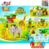 لگو دوپلو باغ وحش حیوانات اسباب بازی کودک قطعه درشت JDLT 5286