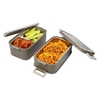 ظرف غذا لانچ باکس مدل ۲BOX_delicious ظرفیت ۱.۵ لیتر