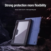 کاور چرمی هوشمند نیلکین سامسونگ Samsung Tab S10 Fe Nillkin Bumper Leather Case Pro