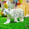 فیگور حیوانات ماکت پلنگ برفی اسباب بازی Leopard figure X194