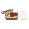 ظرف غذا لانچ باکس مدل ۲Box-Basket ظرفیت ۸۰۰ میلی لیتر