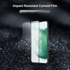 پک 2تایی محافظ صفحه خمیده تمام صفحه تمام چسب نیلکین Samsung Galaxy S22 5G Nillkin Impact Film Curved