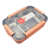 ظرف غذا لانچ باکس تینگل مدل ۲BOX-SUS8185 ظرفیت ۰.۶۴ لیتر