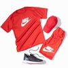 ست تیشرت و شلوارک مردانه RED NIKE مدل 1902