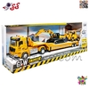 ماکت فلزی تریلی اسکانیا SCANIA 5526 حمل ماشین راهسازی – همراه با ماشین‌های فلزی ساخت‌و‌ساز