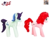 فیگور اسب های پونی بزرگ ست 12 عددی اسباب بازی PONY KH022