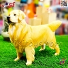 فیگور حیوانات ماکت سگ گلدن رتریور دو رنگ اسباب بازی Golden retriever 1160