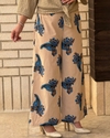 شلوار لینن طرح ایتالیایی 7163