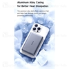 پاوربانک وایرلس فوق نازک 5000 مگنتی مک دودو Mcdodo MC-464 Metal Ultra Thin توان 20 وات